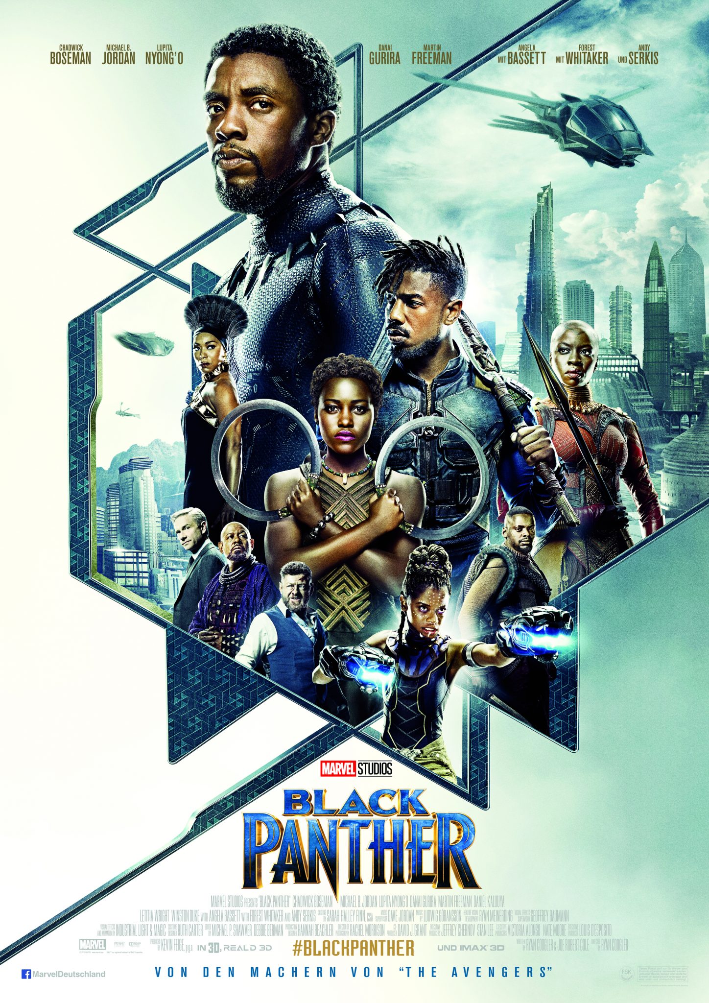 Plakat von Black Panther ©Marvel Studios 2018