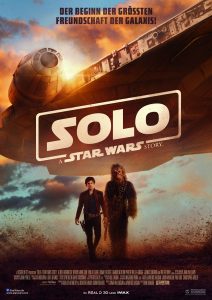 Offizielles Filmplakat zu "Solo: A Star Wars Story" © Walt Disney