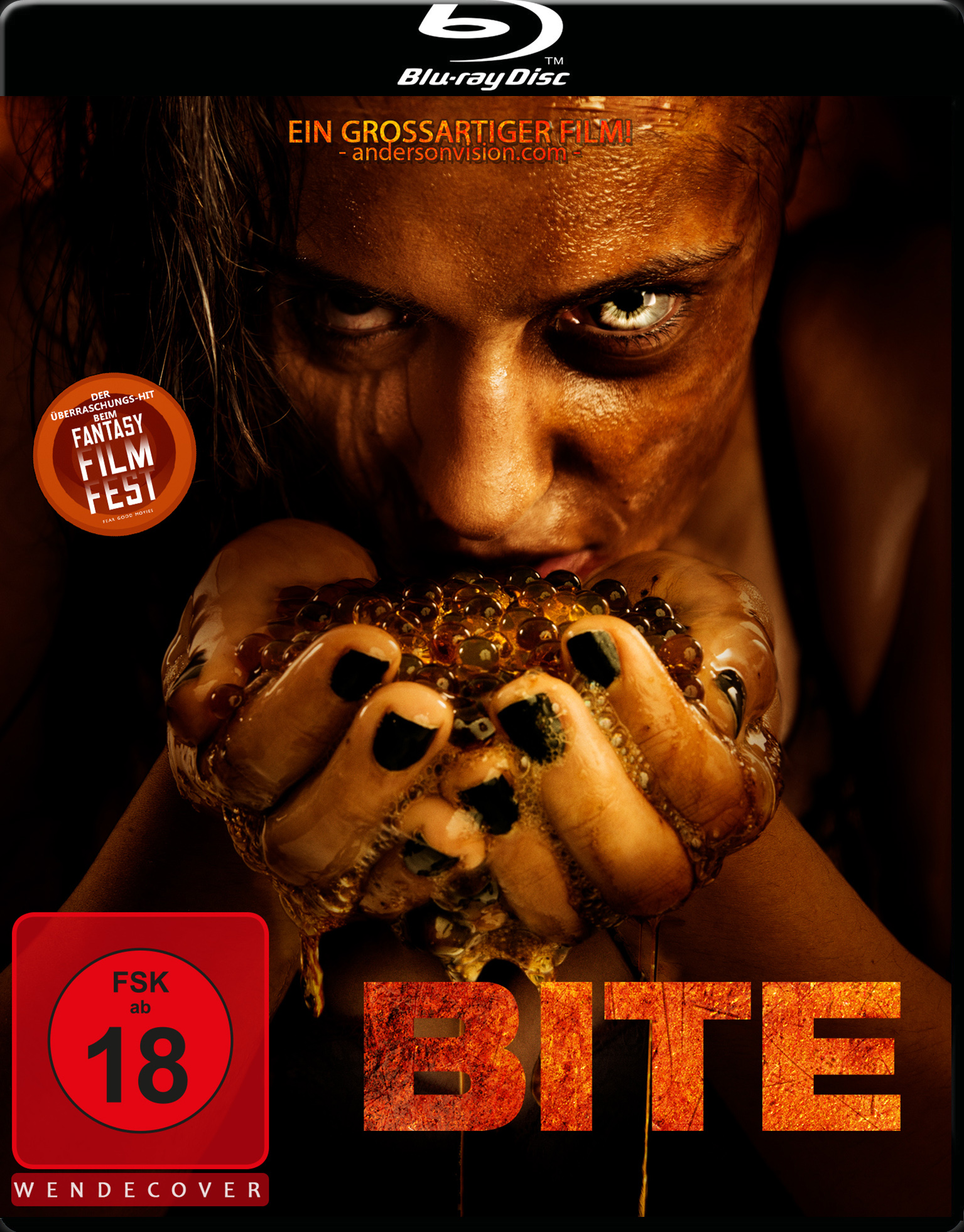 Blu-Ray WendeCover zu „Bite“, von ©I-ON New Media GmbH