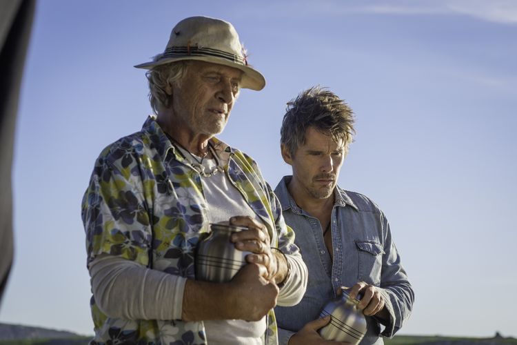 Rutger Hauer und Ethan Hawke in24 Hours to Live ©Universum Film