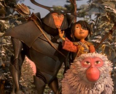 Beetle, Kubo und Monkey in "Kubo - Der tapfere Samurai" by Universal Pictures