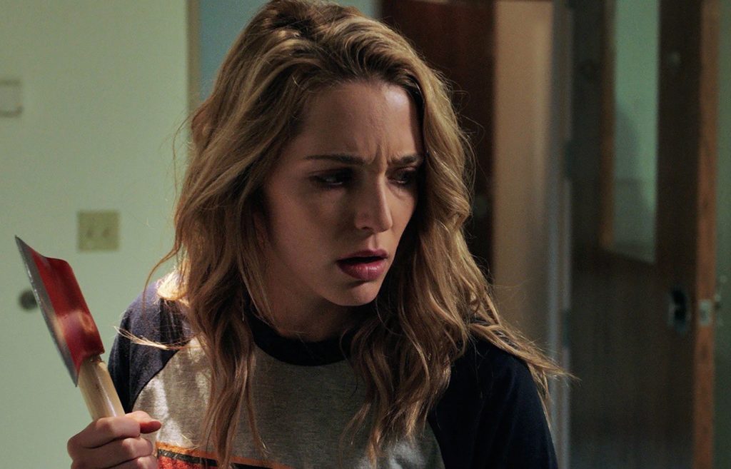 Jessica Rothe als "Tree Gelbman" in "Happy Deathday" by Universal Pictures