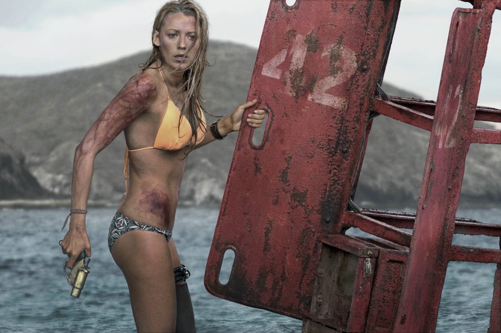 Tough < tougher < Blake Lively in The Shallows. © 2016 Columbia Pictures Industries, Inc. All Rights Reserved.