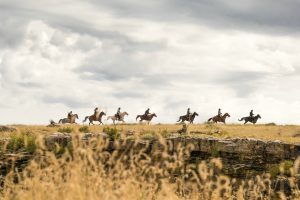 Die glorreichen Sieben zu Pferde. © Sony Pictures Germany