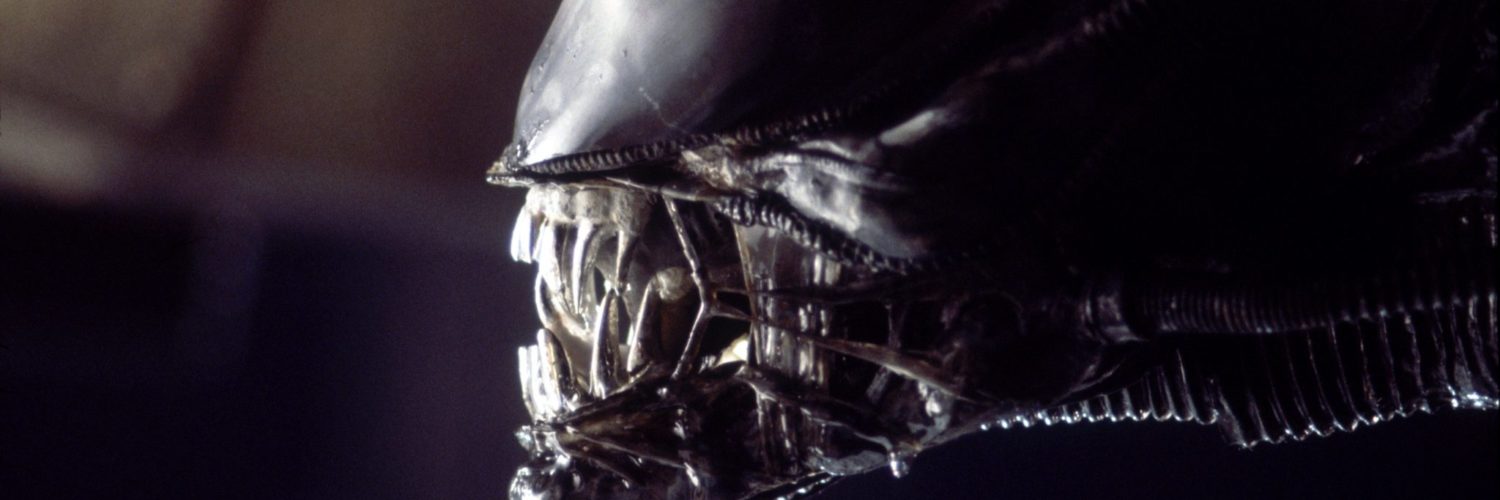 Eine Nahaufnahme des titelgebenden Aliens in Alien – Das unheimliche Wesen aus einer fremden Welt
