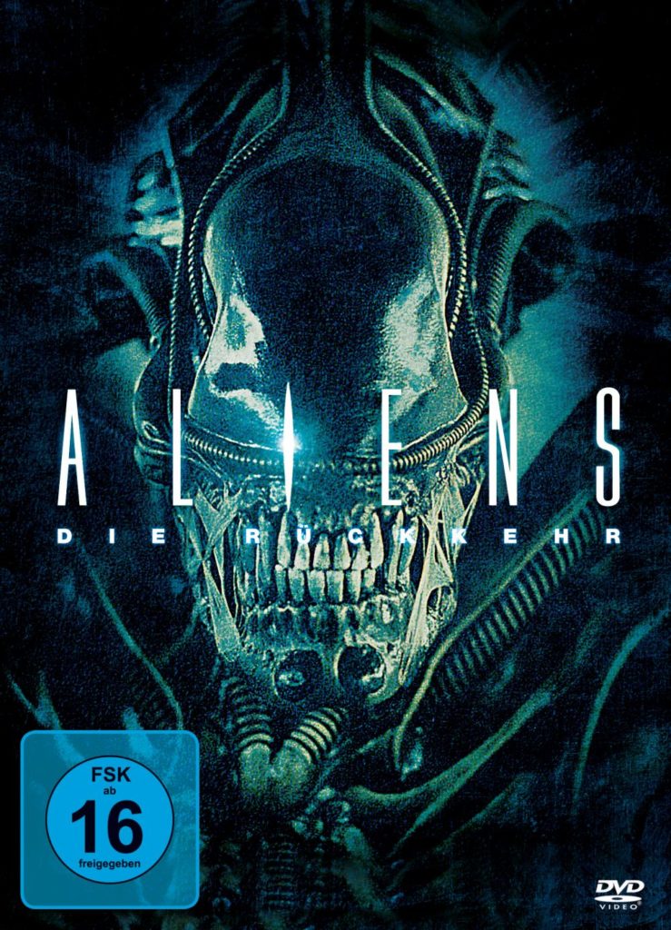 Das offizielle DVD Cover von Aliens - Die Rückkehr. 
