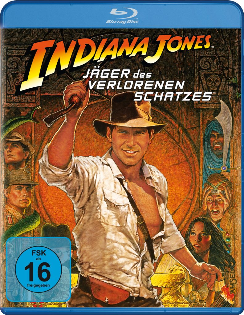Bluray-Cover zu Indiana Jones - Jäger des verlorenen Schatzes von 1981