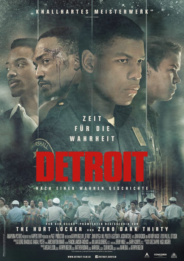 Filmplakat von "Detroit" by Concorde Filmverleih