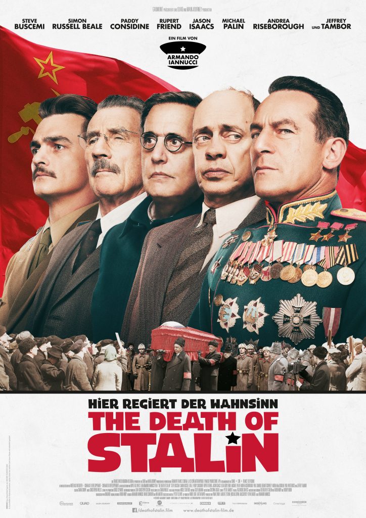 Offizielles Filmplakat von "The Death of Stalin" © Concorde Filmverleih