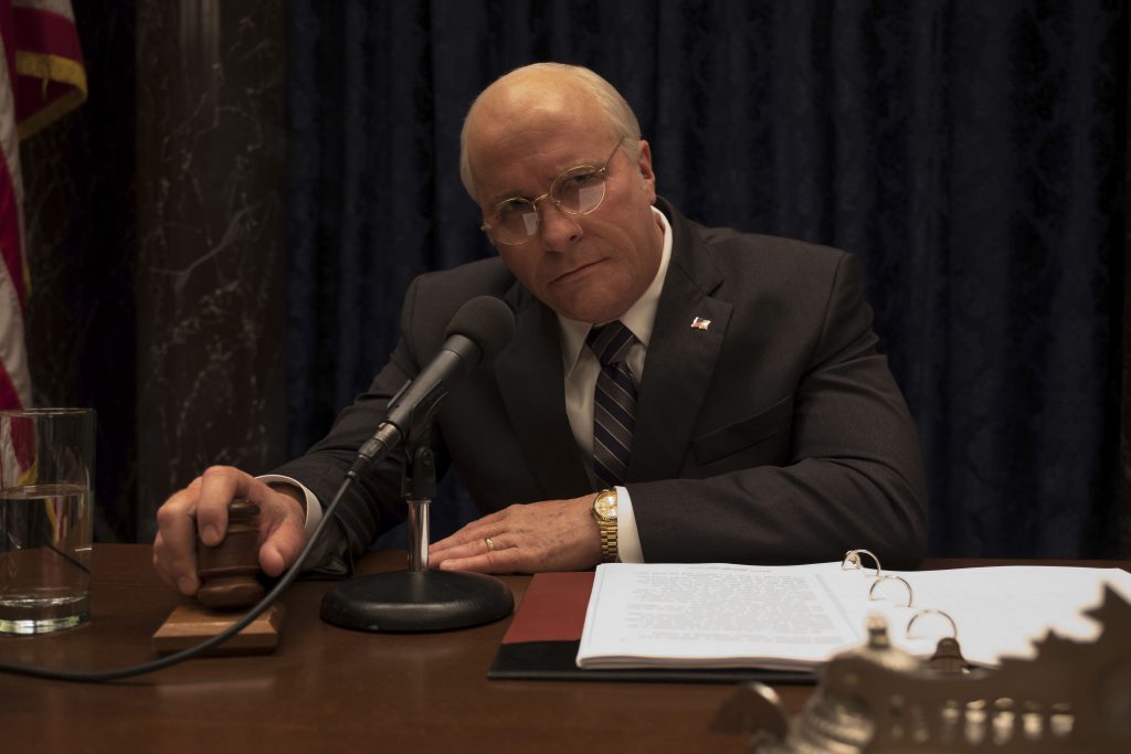 Christian Bale als Dick Cheney in Vice - Der zweite Mann @ 2018 Universum Film