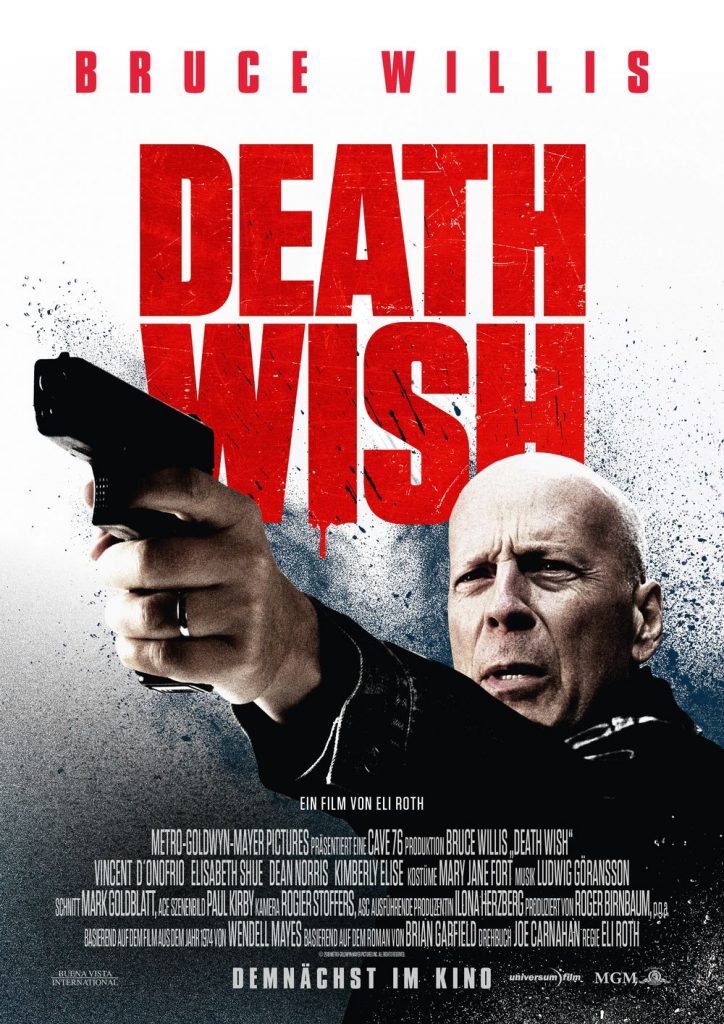 Filmplakat zu "Death Wish" © Universum Film