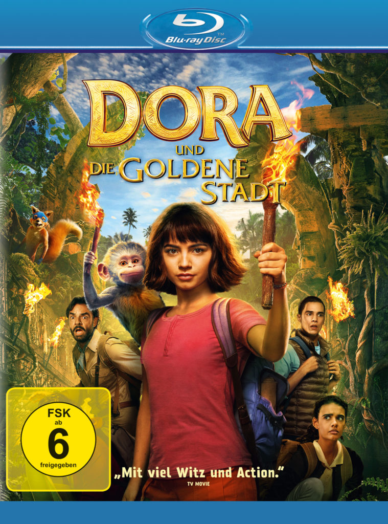 Blu-Ray-Cover zu Dora und die goldene Stadt © Paramount Pictures