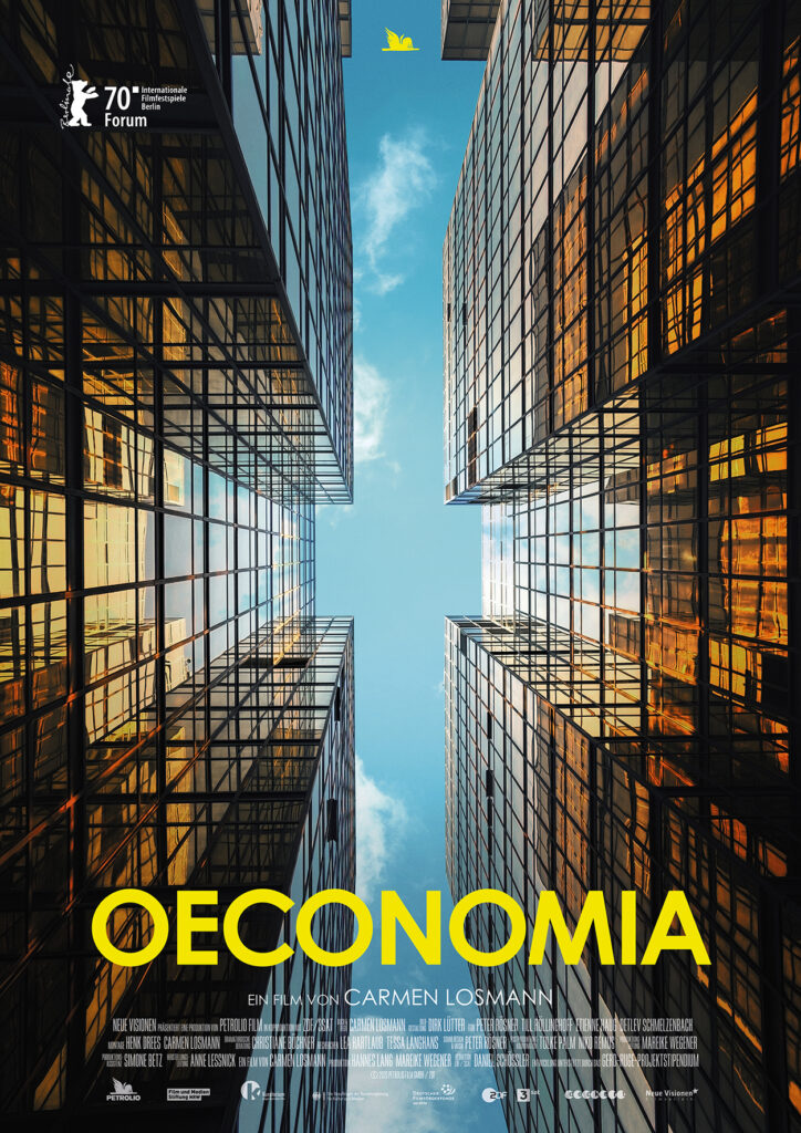 Das Plakat zum Dokumentationsfilm "Oeconomia"