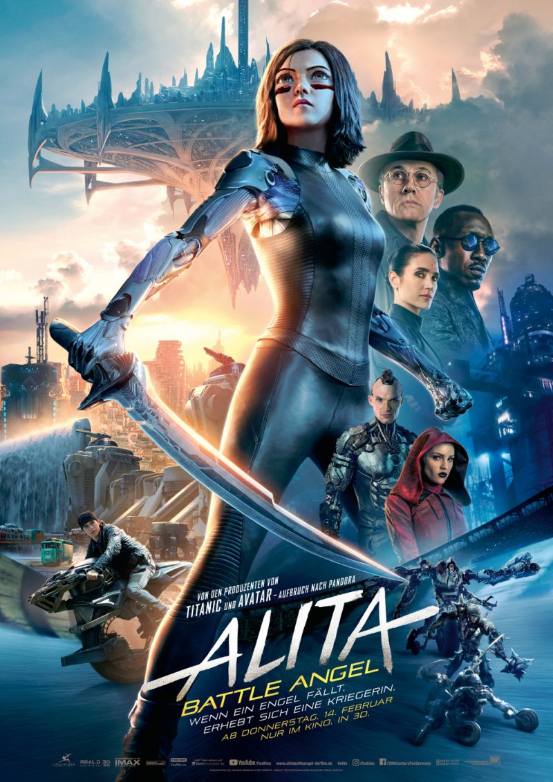 Das Kinoplakat zu Alita: Battle Angel ©20th Century Fox