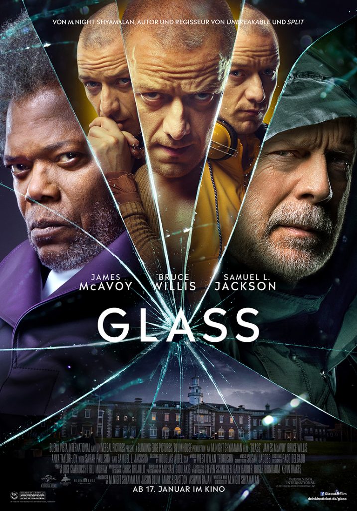 Das Kinoplakat zu Glass © The Walt Disney Company Germany