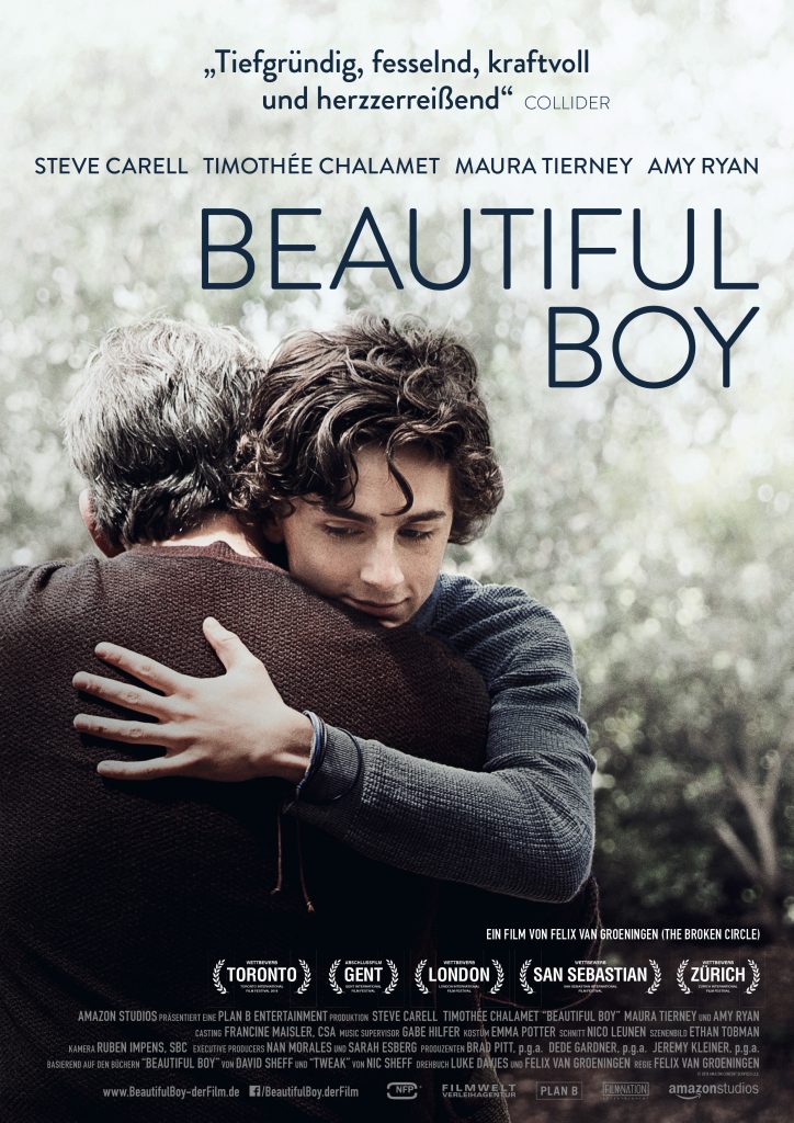 Das Original-Kinoplakat zu Beautiful Boy © 2018 NFP marketing & distribution
