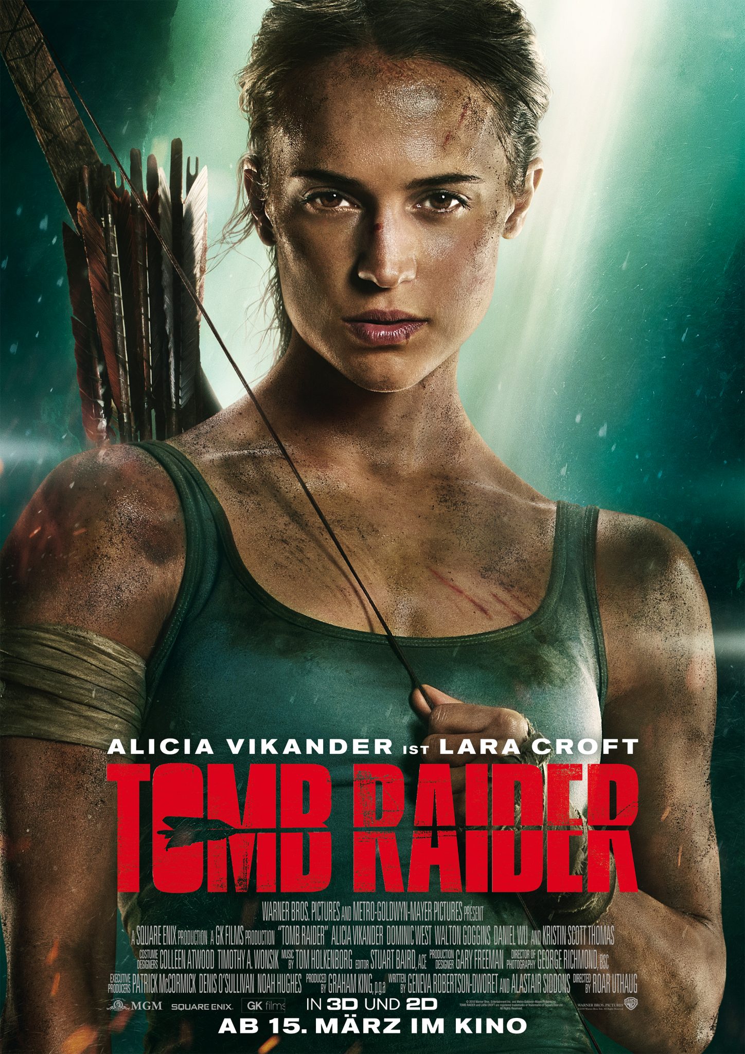 Filmplakat von "Tomb Raider" ©2018 Warner Bros. Entertainment Inc and Metro-Goldwyn-Mayer Pictures Inc.