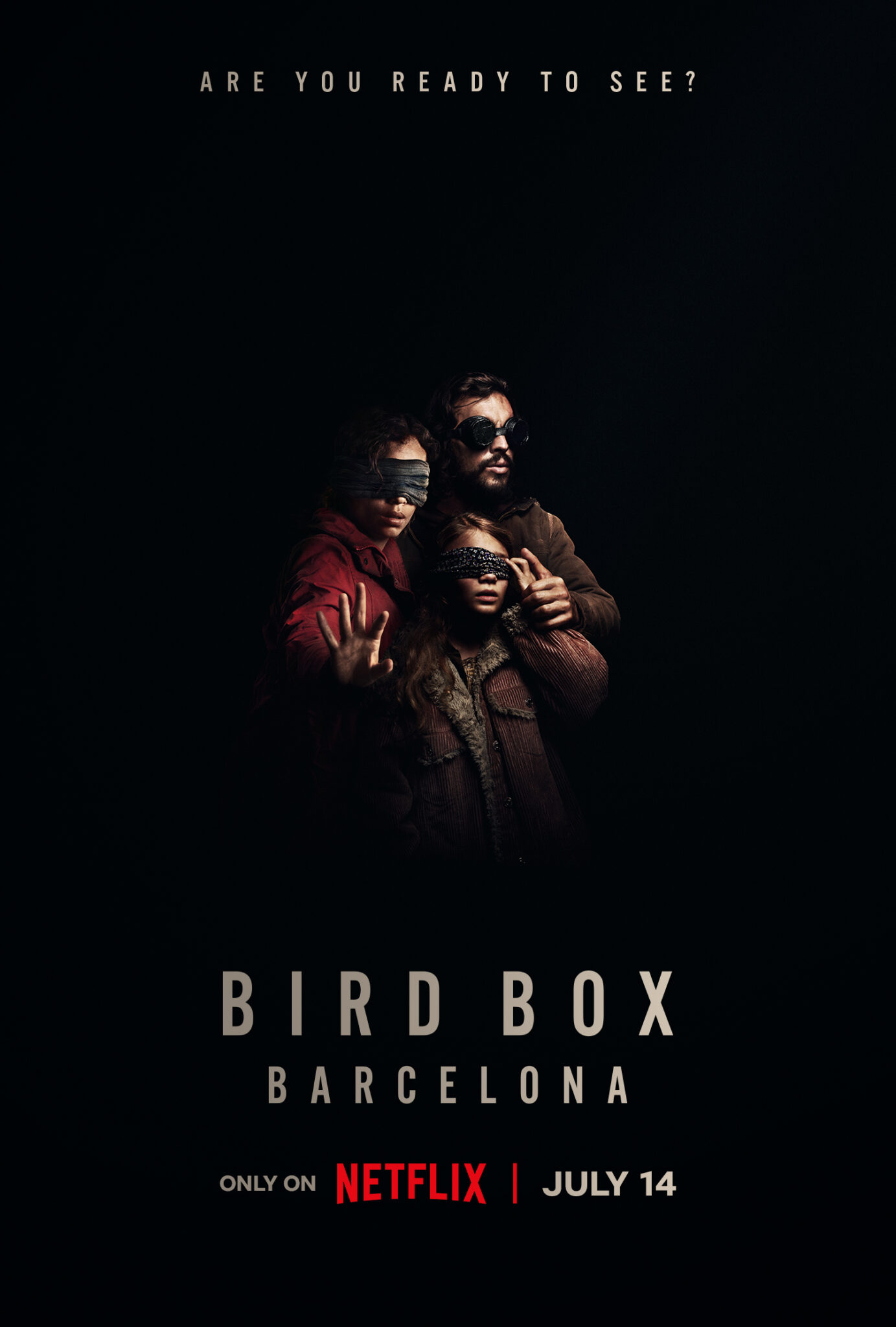 Das offizielle Plakat zu Bird Box: Barcelona.