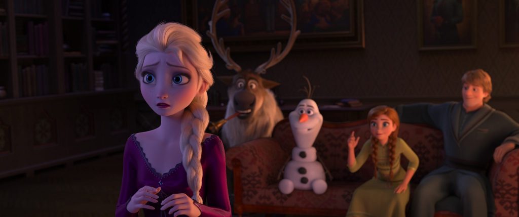 In die Einkönigin 2 ist Elsa besorgt, während ihre Freunde versuchen zu ergründen, was mit ihr los ist