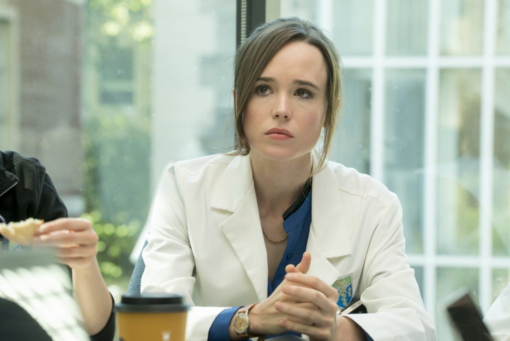 Ellen Page als "Courtney" in "Flatliners" by Sony Pictures