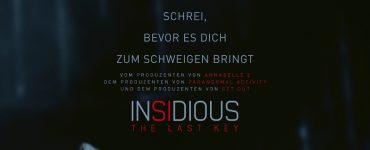 Das offizielle Filmposter von Insidious 4 - The Last Key ©Sony Pictures Germany