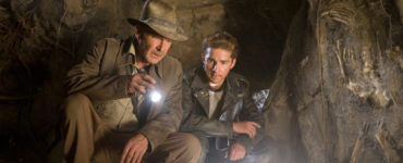 Harrison Ford als Indiana Jones und Shia LaBeouf als Mutt Williams