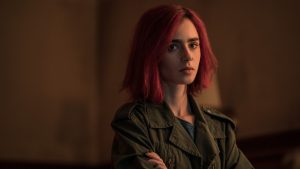Lily Collins in Okja