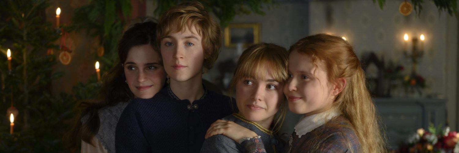 Die vier Schwestern in Little Women schauen halten zusammen