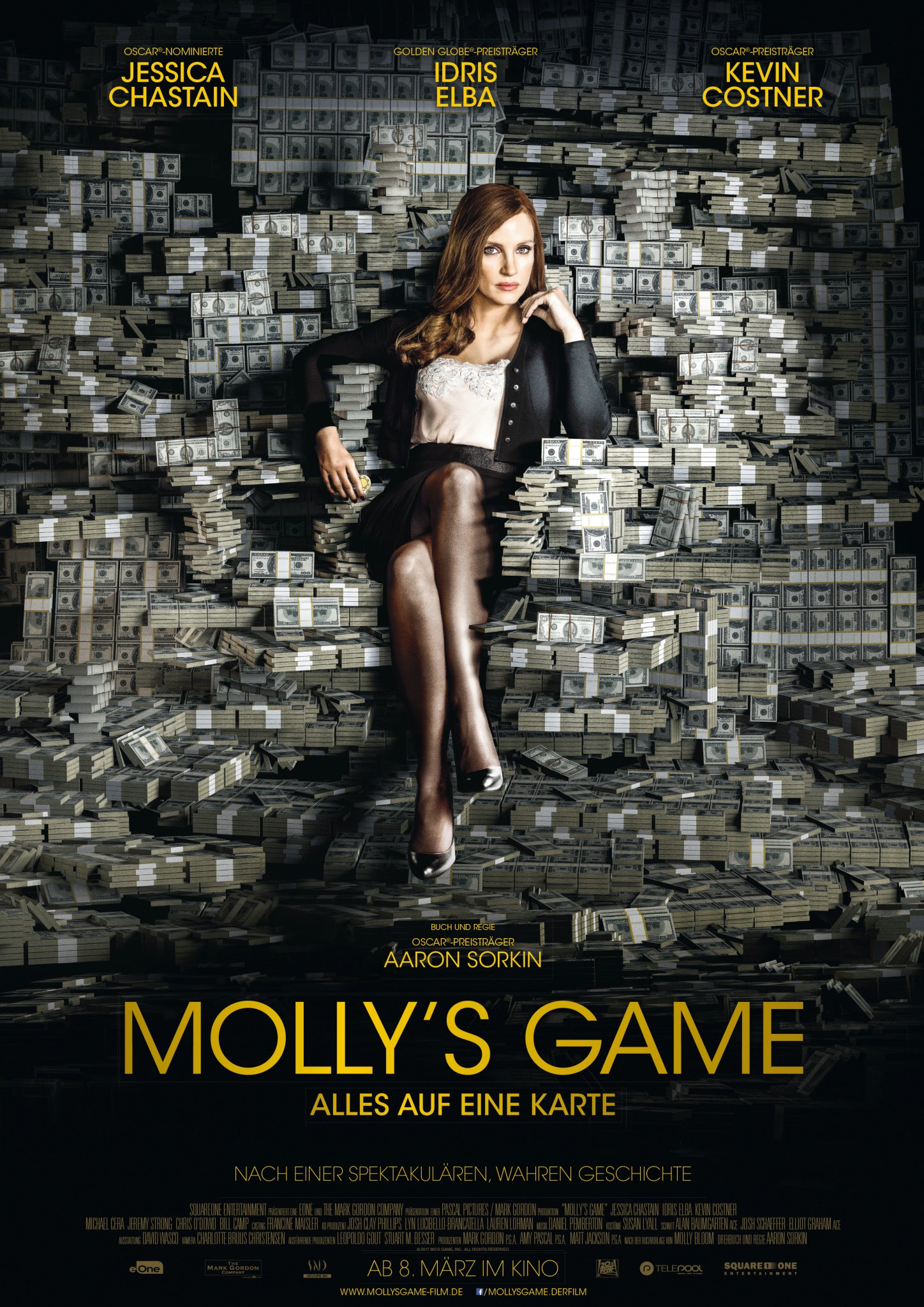Filmplakat zu "Molly's Game" © 20th Century Fox