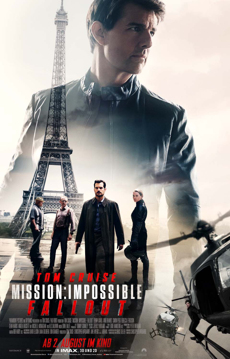 Filmplakat zu "Mission: Impossible - Fallout" © Paramount Pictures