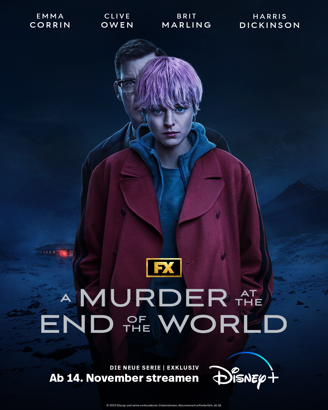 Poster der Mystery-Murder-Serie A Murder at the End of the World.