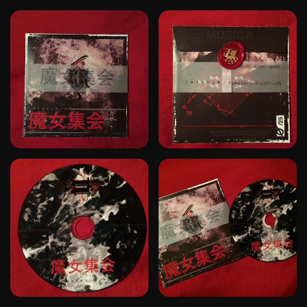 CD-Cover zum Album Hexenjagd von Musica Non Grata