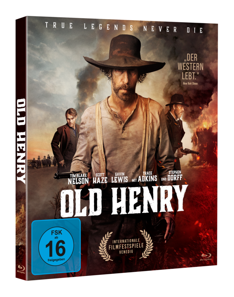 Die offizielle Blu-Ray zu Old Henry