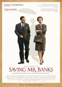 Plakat zu Saving Mr. Banks von 2013