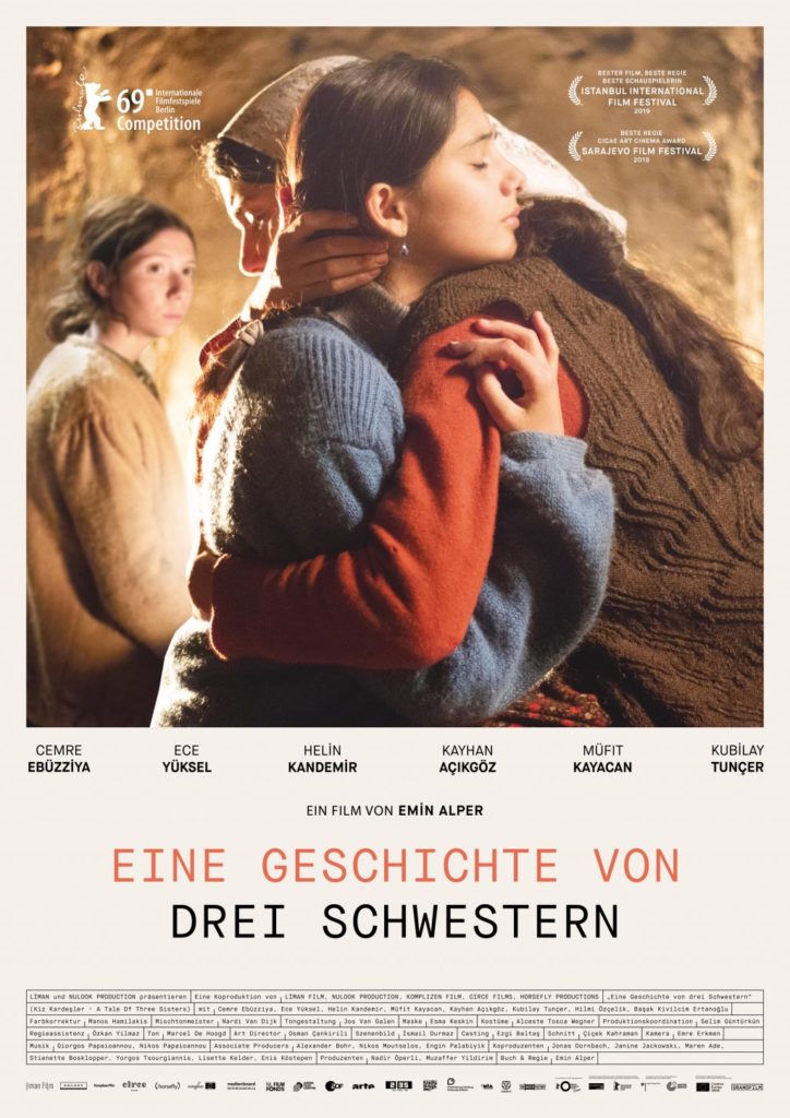Das Filmplakat zu "Eine Geschichte von drei Schwestern".