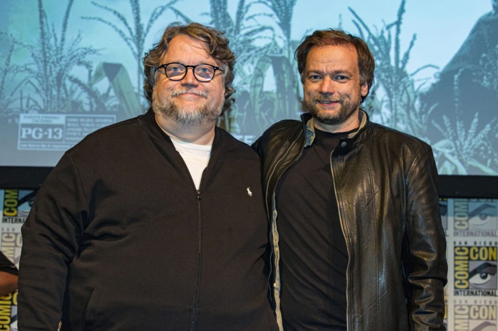 Produzent Guillermo del Toro und Regisseur André Øvredal © 2019 eOne Germany