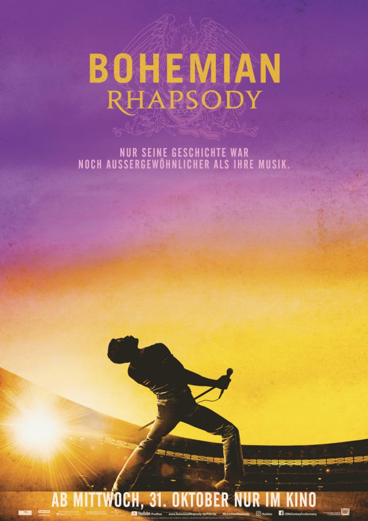 Plakat zu Bohemian Rhapsody © 20th Century Fox