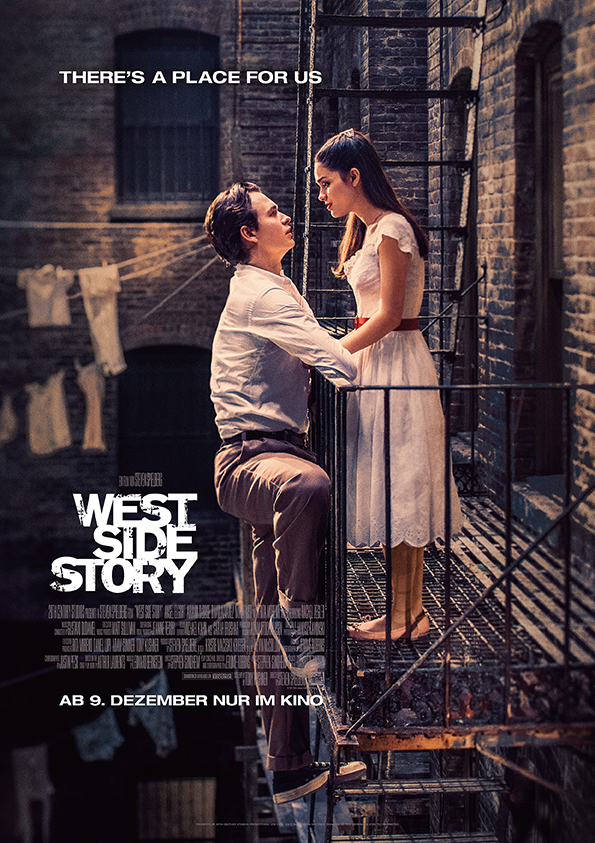 Das offizielle Kinoplakat zu West Side Story 2021