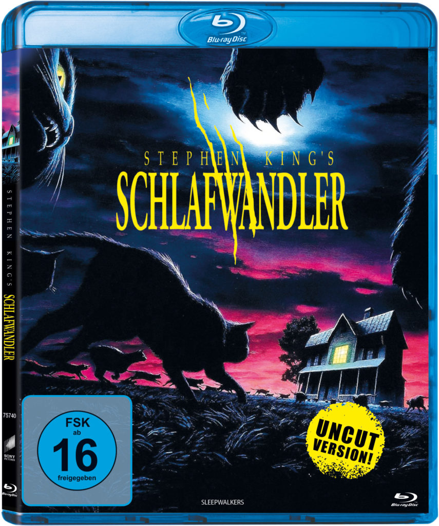 Das offizielle Bluray Cover von Schlafwandler. © 1992 Columbia Pictures Industries, Inc. All Rights Reserved. 