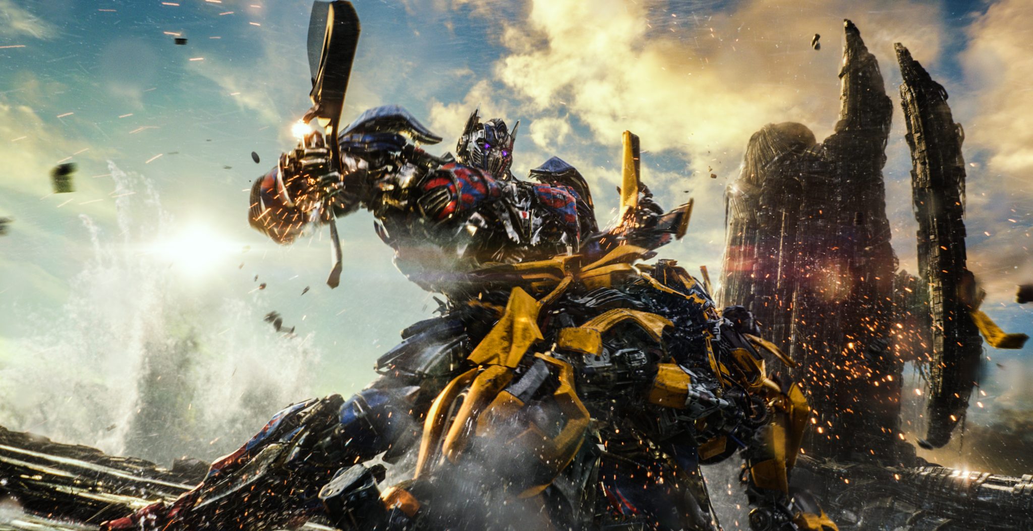 Die Welle der Zerstörung in Michael Bays Transformers: The last Knight