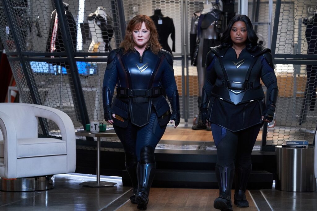 Melissa McCarthy und Octavia Spencer in hautengen Superheldinnen-Anzügen - Neu auf Netflix im April 2021