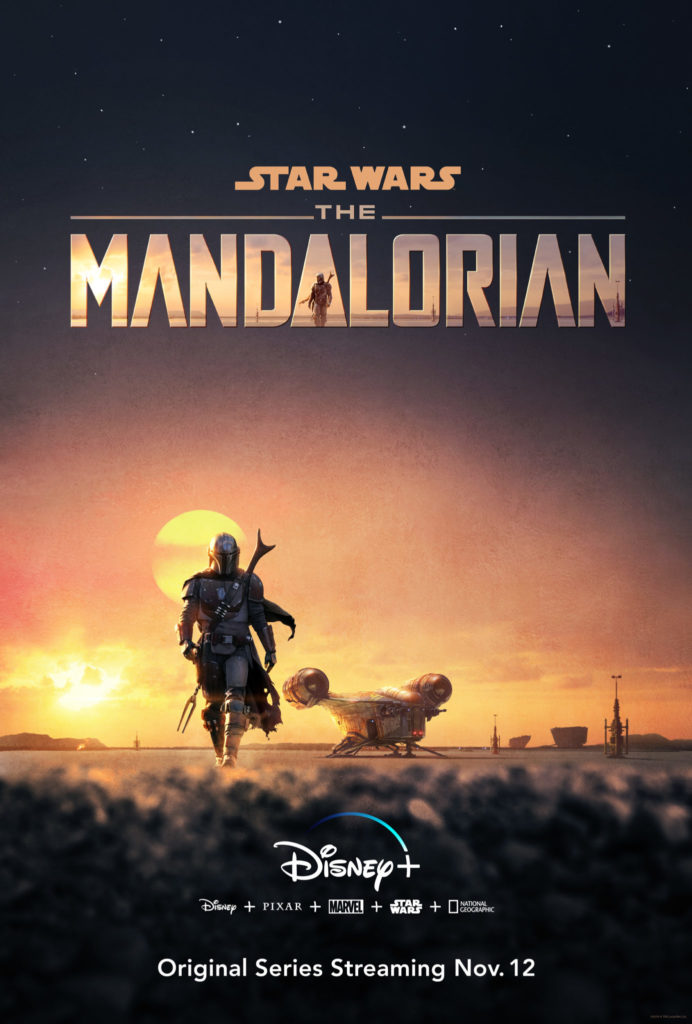 Das offizielle Poster von The Mandalorian Staffel 1