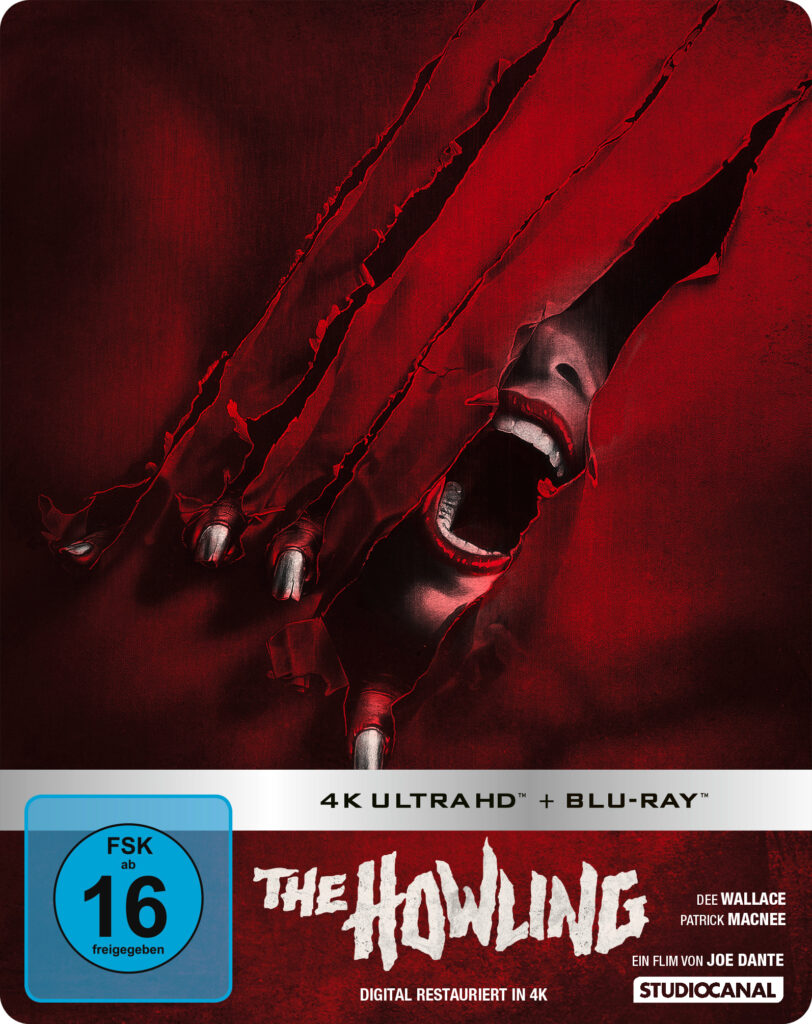 Packshot der neuen UHD-Edition von Das Tier, The Howling