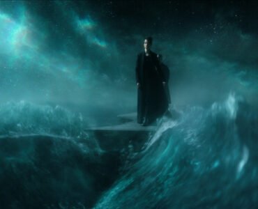 Tom Sturridge als Morpheus a.k.a. Dream zwischen Wellen