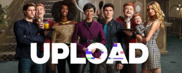 Auf dem Bild präsentiert sich der Cast der zweiten Staffel von Upload - Neu bei Prime im März 2022.