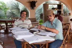 Wagner Moura und Maurice Compte in Narcos Staffel 1