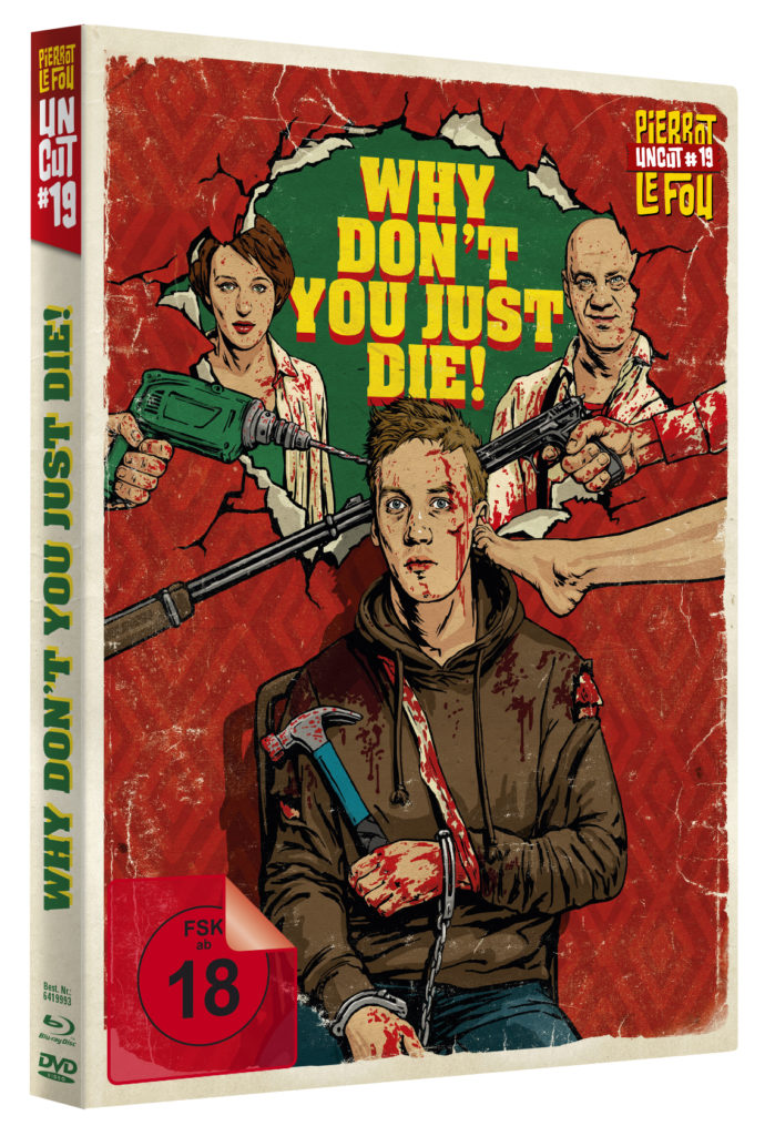 Das deutsche Cover zum Film Why Don't You Just Die!