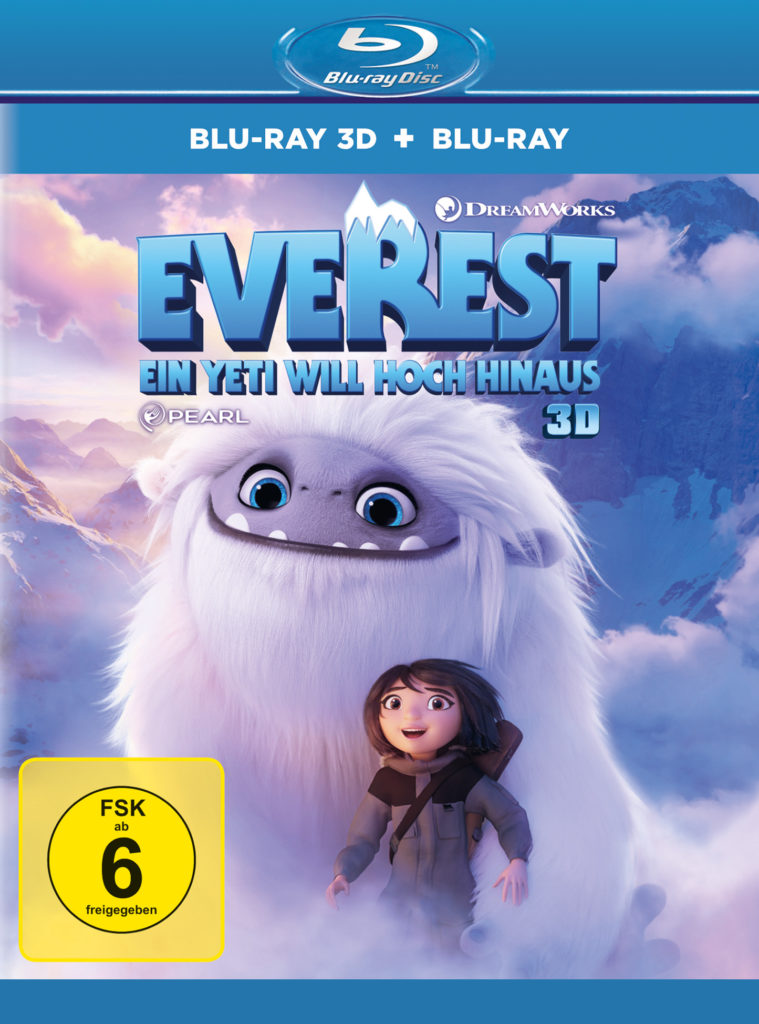 Blu-Ray-Cover, Everest - Ein Yeti will hoch hinaus © Universal Pictures