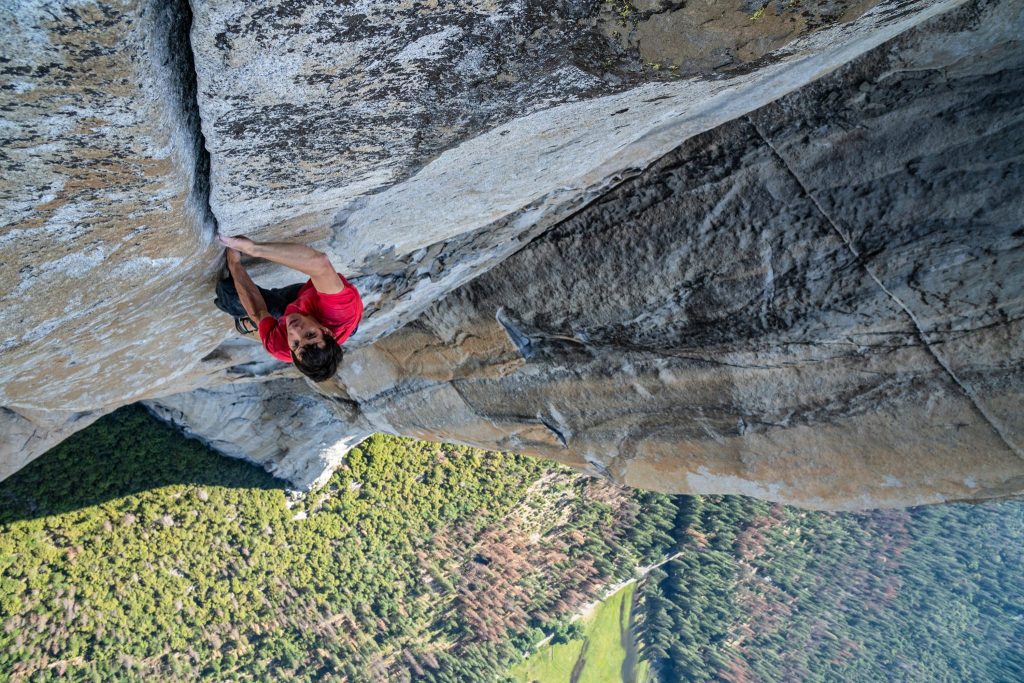 Alex Honnold klettert an der Felswand El Captain © capelight pictures