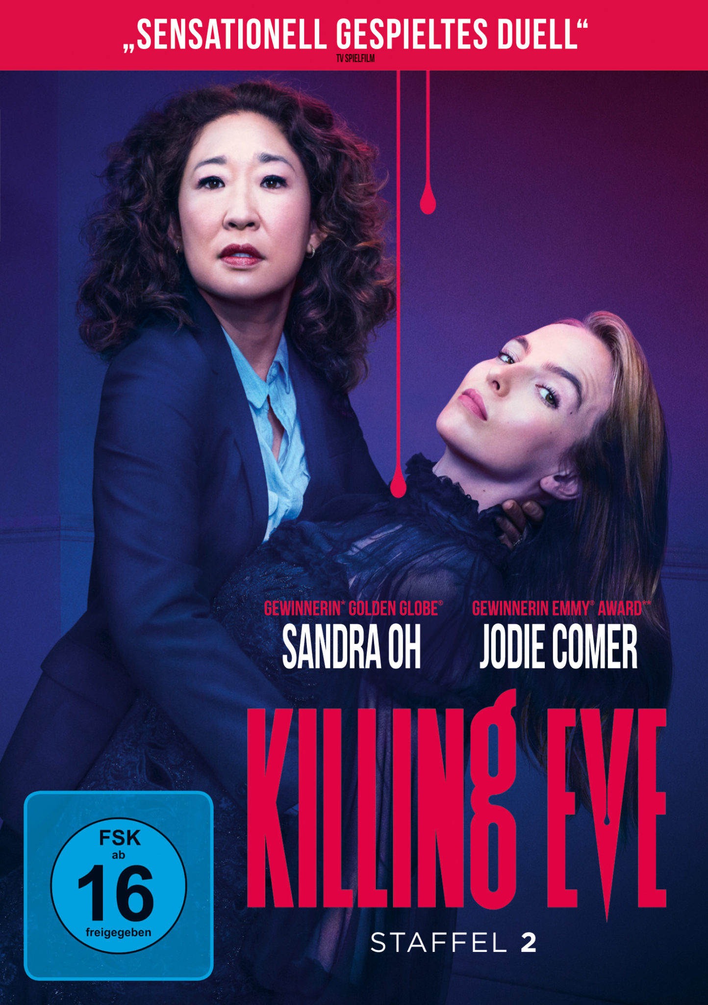 Das DVD-Cover zur zweiten Staffel der Serie Killing Eve